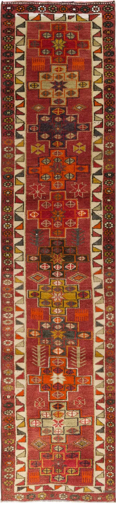Vintage Anadolu Yolluk - 83 cm x 351 cm