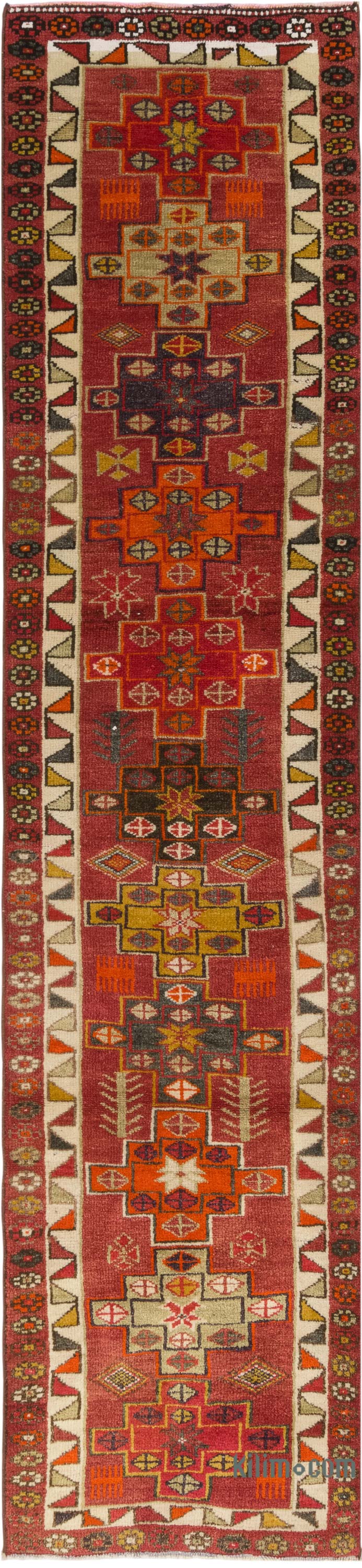 Vintage Anadolu Yolluk - 83 cm x 351 cm - K0083774