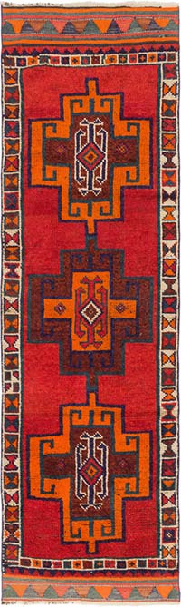 Vintage Anadolu Yolluk - 93 cm x 312 cm