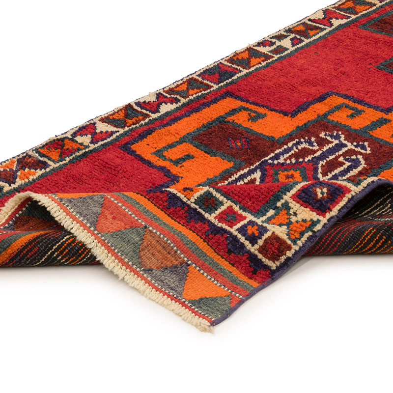 Alfombra Vintage de pasillo - 93 cm x 312 cm - K0083775