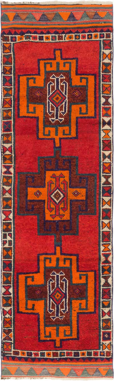 Vintage Anadolu Yolluk - 93 cm x 312 cm