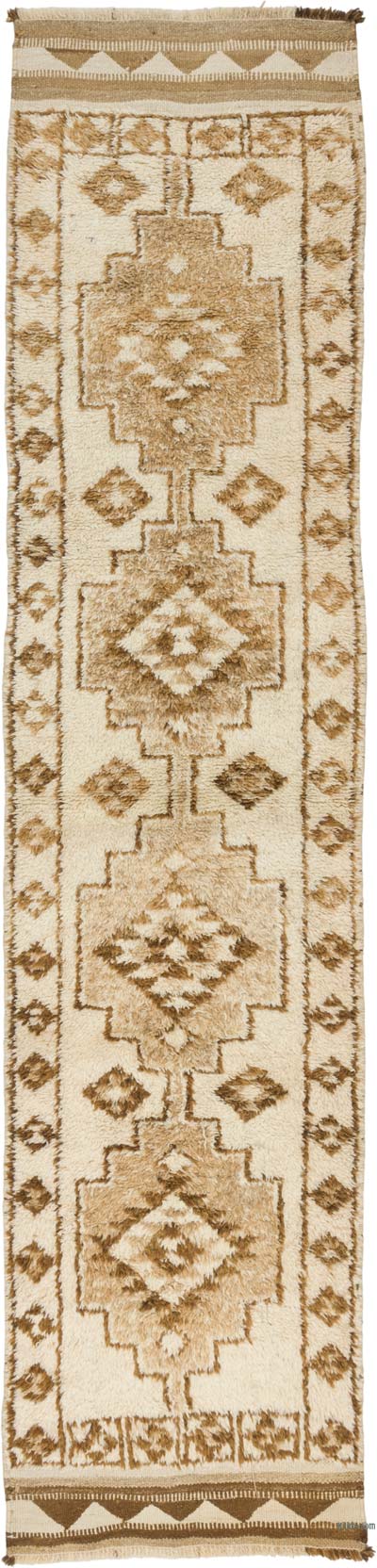 Vintage Anadolu Yolluk - 87 cm x 366 cm