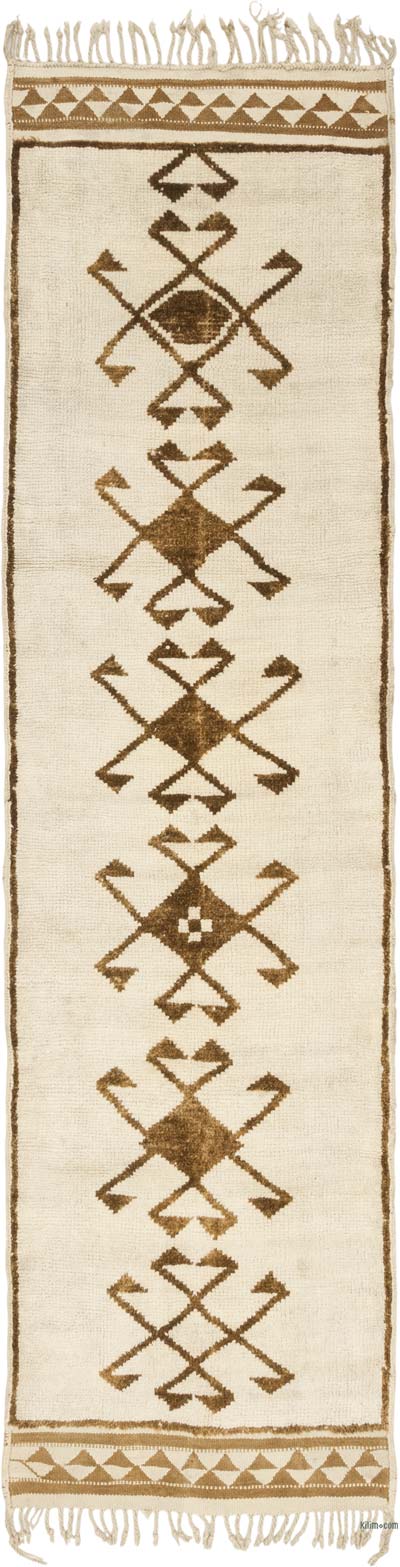 Alfombra Vintage de pasillo - 98 cm x 368 cm