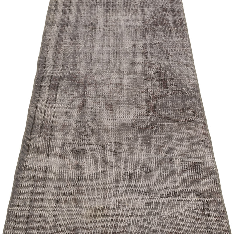 Alfombra de Pasillo Turca Vintage Sobreteñida - 77 cm x 474 cm - K0083784