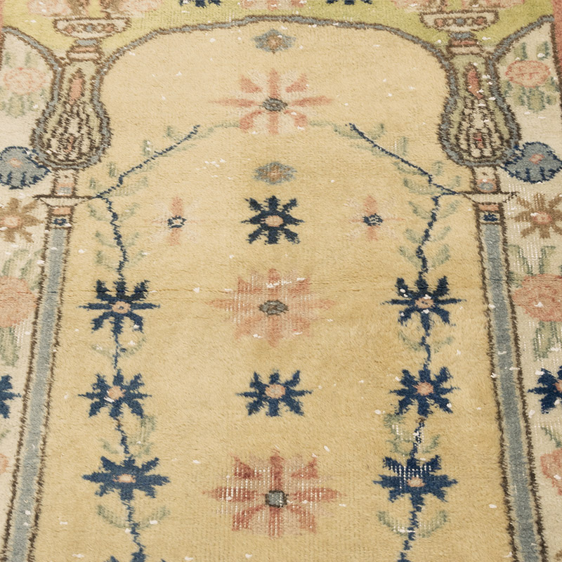 El Dokuma Vintage Halı - 85 cm x 131 cm - K0083787