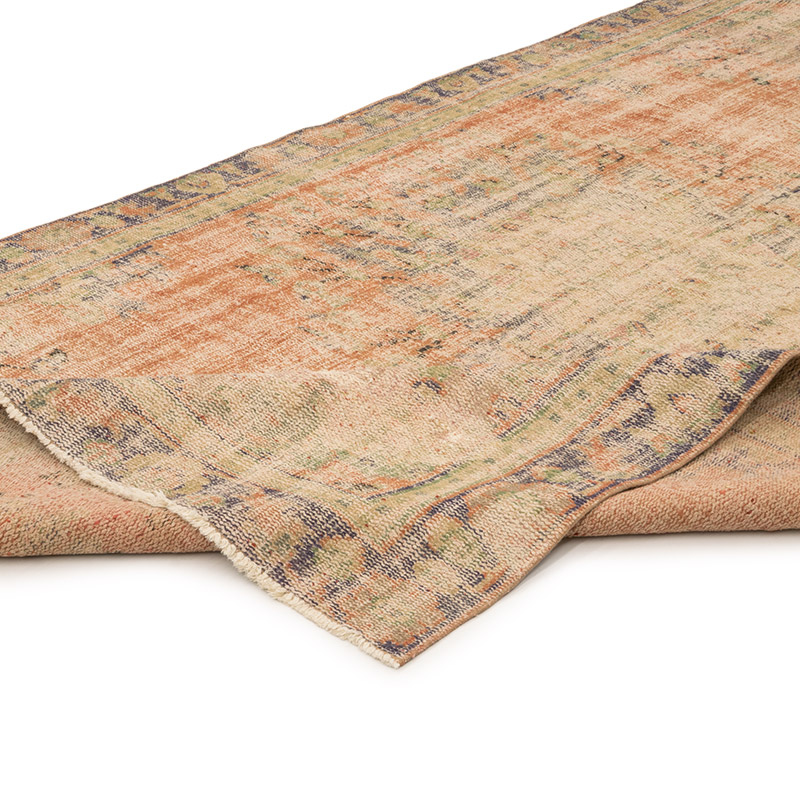 Vintage Turkish Hand-Knotted Rug - 5' 9" x 9' 5" (69" x 113") - K0083789