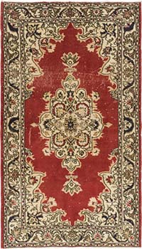 El Dokuma Vintage Hali - 121 cm x 213 cm