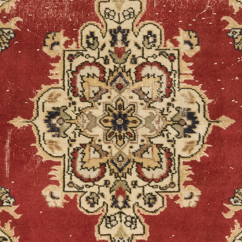 Vintage Turkish Hand-Knotted Rug - 4'  x 7'  (48" x 84") - K0083791