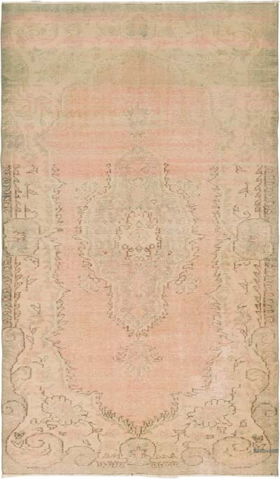 Alfombra Vintage Turca Anudada a Mano - 162 cm x 277 cm