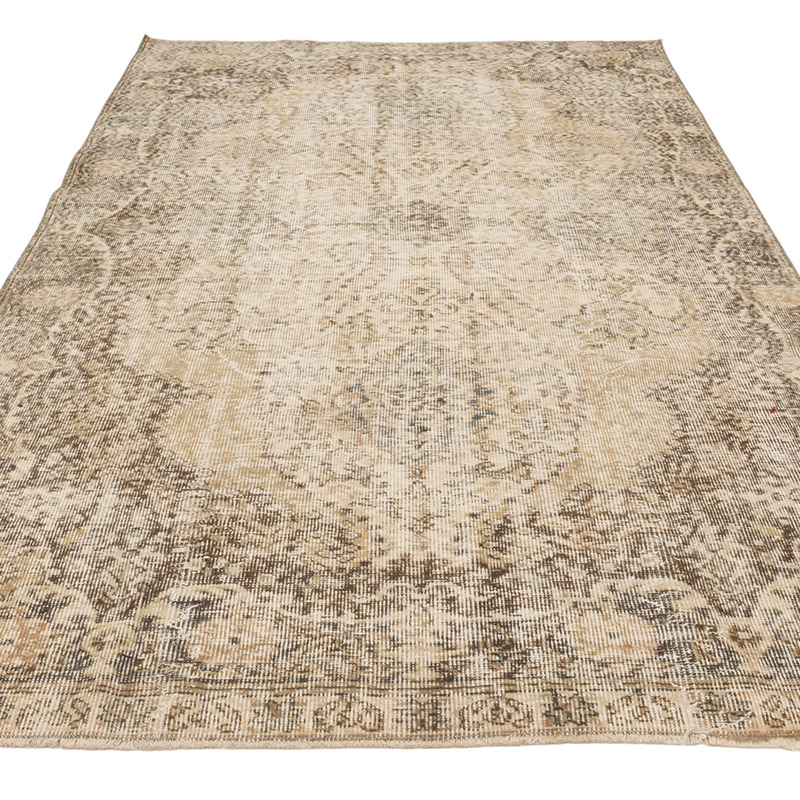 Alfombra Vintage Turca Anudada a Mano - 150 cm x 261 cm - K0083799