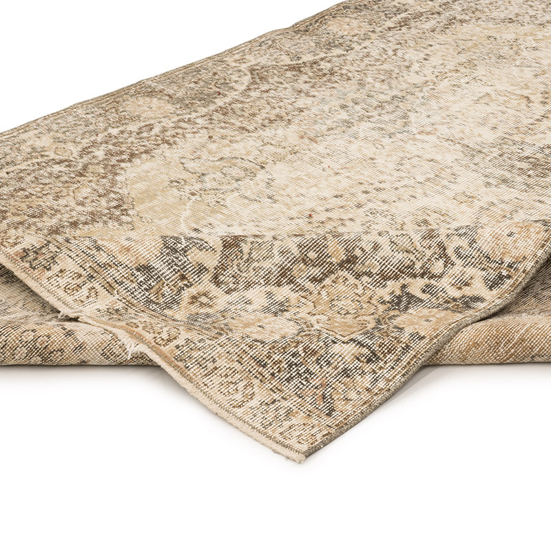Alfombra Vintage Turca Anudada a Mano - 150 cm x 261 cm - K0083799