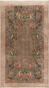 El Dokuma Vintage Hali - 101 cm x 182 cm