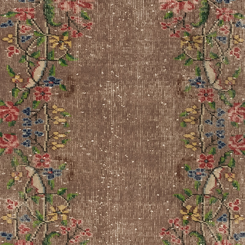 El Dokuma Vintage Halı - 101 cm x 182 cm - K0083800
