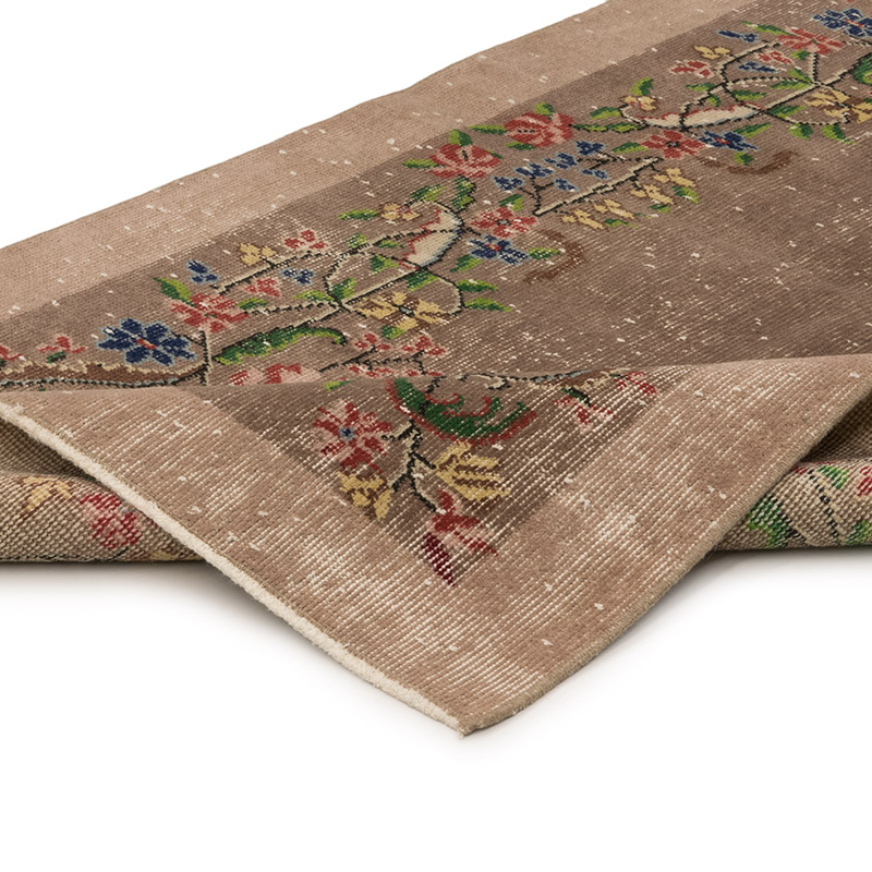 El Dokuma Vintage Halı - 101 cm x 182 cm - K0083800