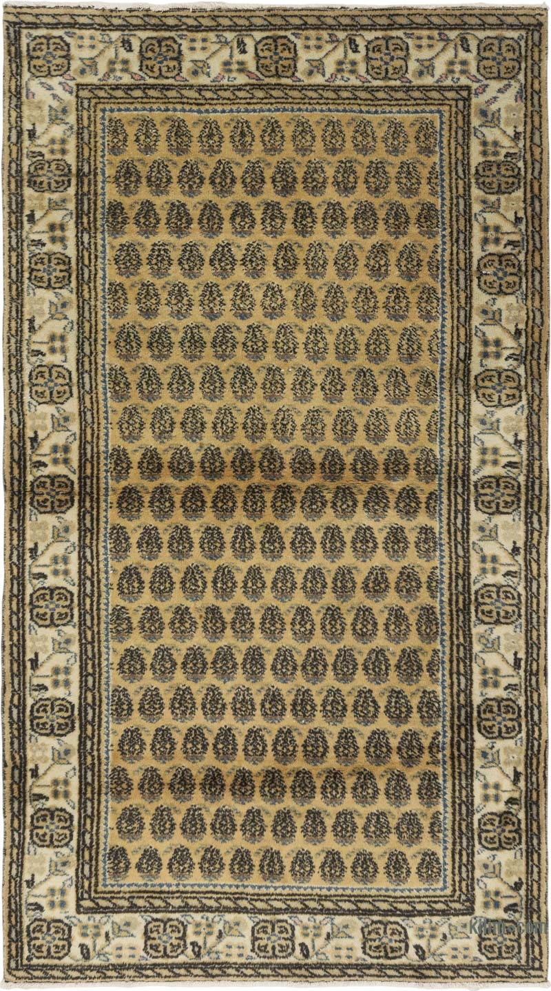 El Dokuma Vintage Hali - 117 cm x 212 cm - K0083801