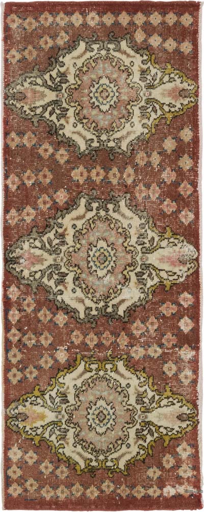 Vintage Anadolu Yolluk - 65 cm x 172 cm