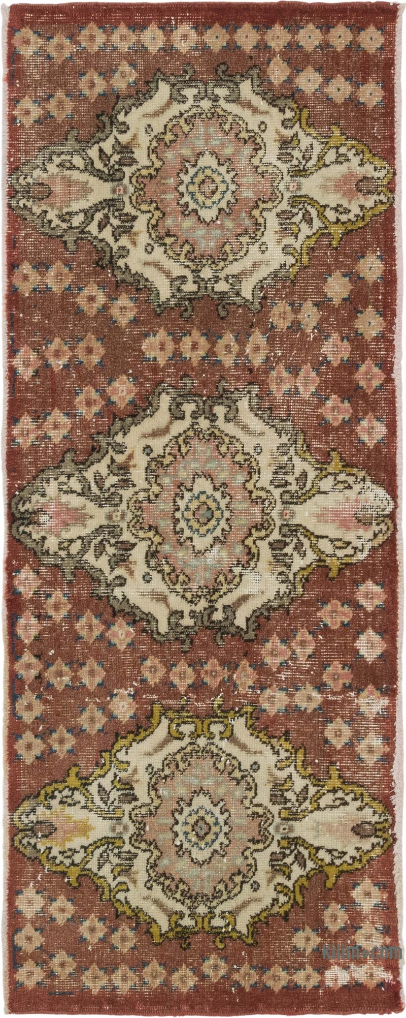 Vintage Anadolu Yolluk - 65 cm x 172 cm - K0083802