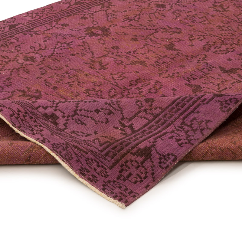 Alfombra Turca Vintage Sobre-teñida - 177 cm x 275 cm - K0083805