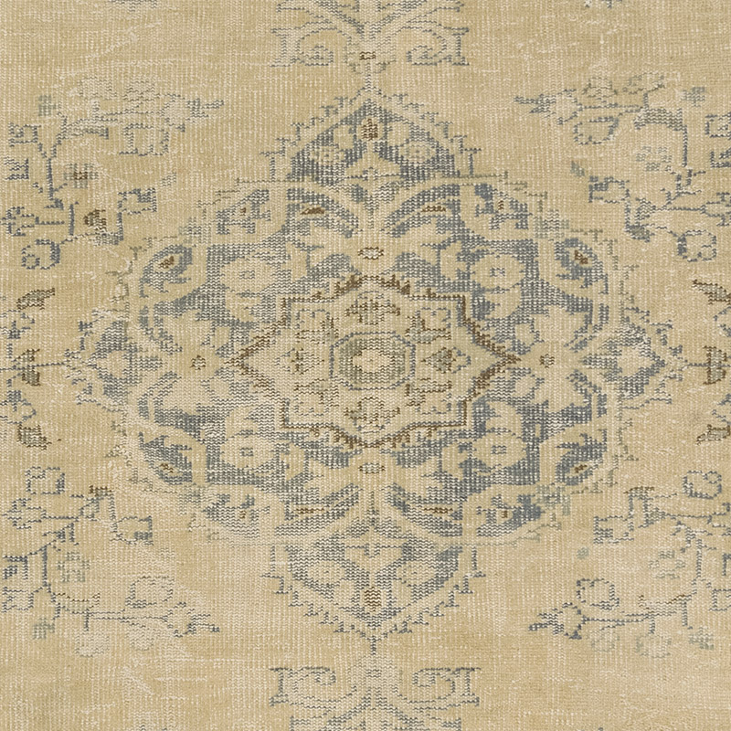 Vintage Turkish Hand-Knotted Rug - 6' 6" x 10' 3" (78" x 123") - K0083806