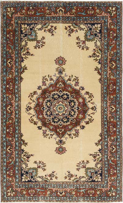 El Dokuma Vintage Hali - 147 cm x 241 cm