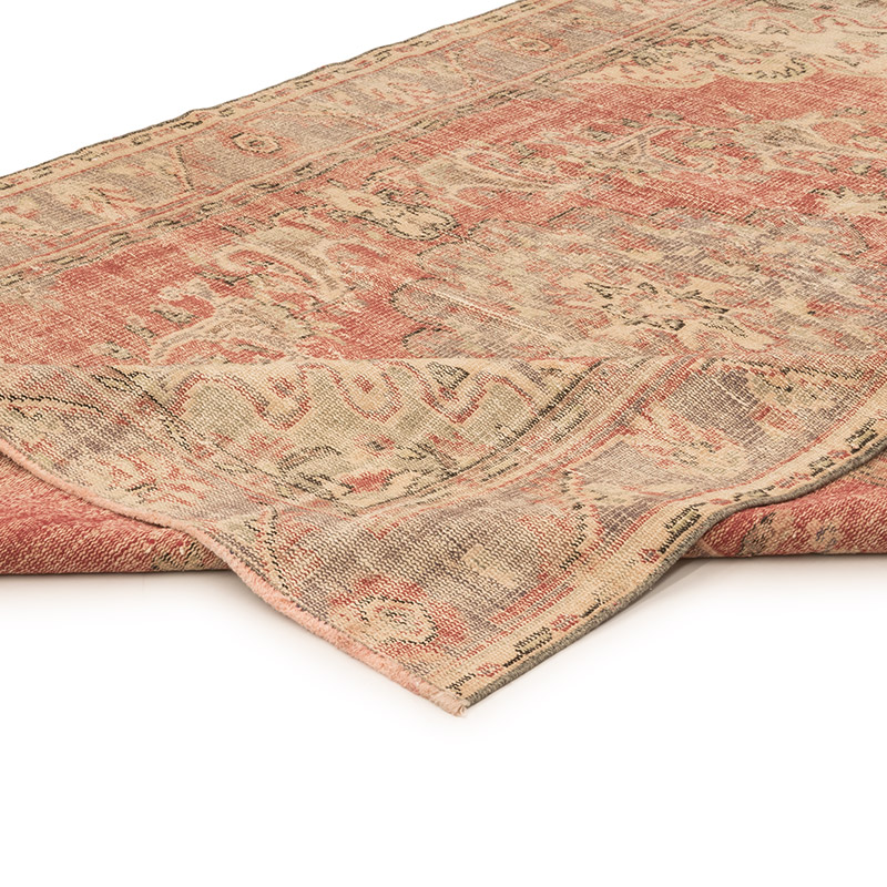 Vintage Turkish Hand-Knotted Rug - 6'  x 8' 8" (72" x 104") - K0083809