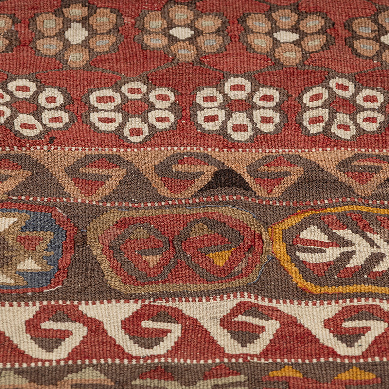 Vintage Kayseri Kilim Rug - 3' 3" x 4' 6" (39" x 54") - K0083811