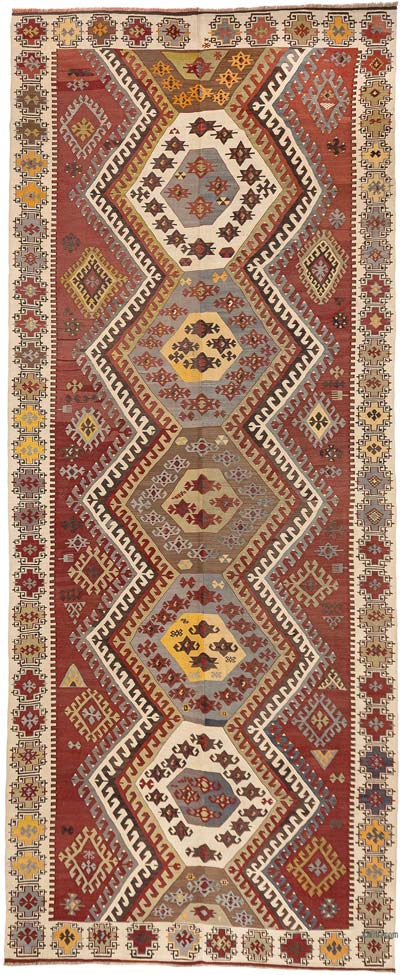 Alfombra Vintage Aydin Kilim - 195 cm x 482 cm