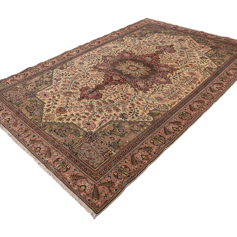 Vintage Turkish Hand-Knotted Rug - 6' 2" x 9' 4" (74" x 112") - K0083814