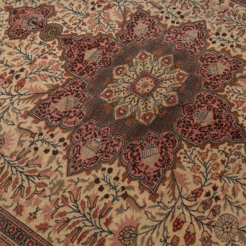 Vintage Turkish Hand-Knotted Rug - 6' 2" x 9' 4" (74" x 112") - K0083814