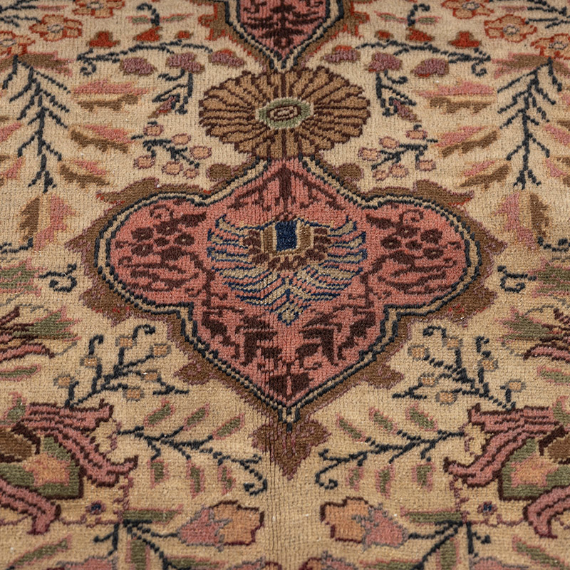Vintage Turkish Hand-Knotted Rug - 6' 2" x 9' 4" (74" x 112") - K0083814