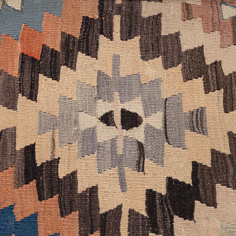 Vintage Afyon Kilim Rug - 5' 1" x 9'  (61" x 108") - K0083818