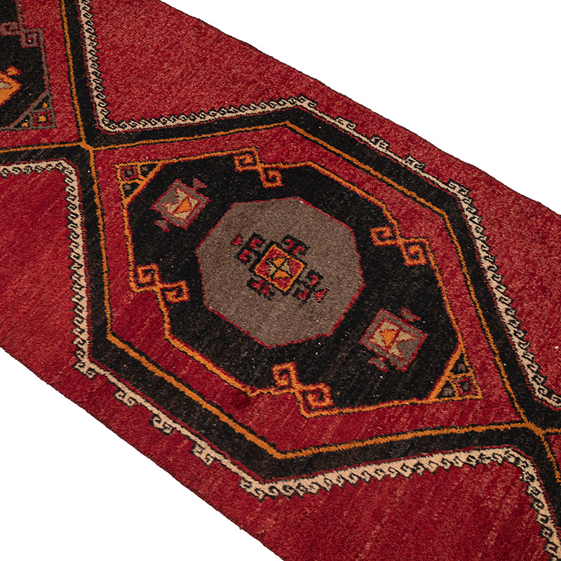 Vintage Anadolu Yolluk - 85 cm x 382 cm - K0083820