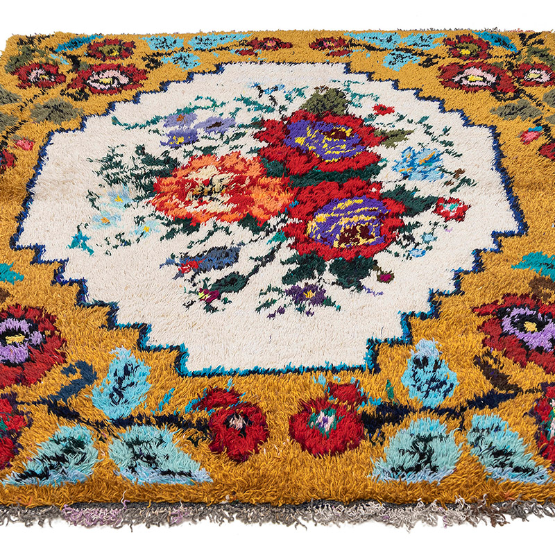 Alfombra Vintage de Anatolia Tulu - 163 cm x 205 cm - K0083821