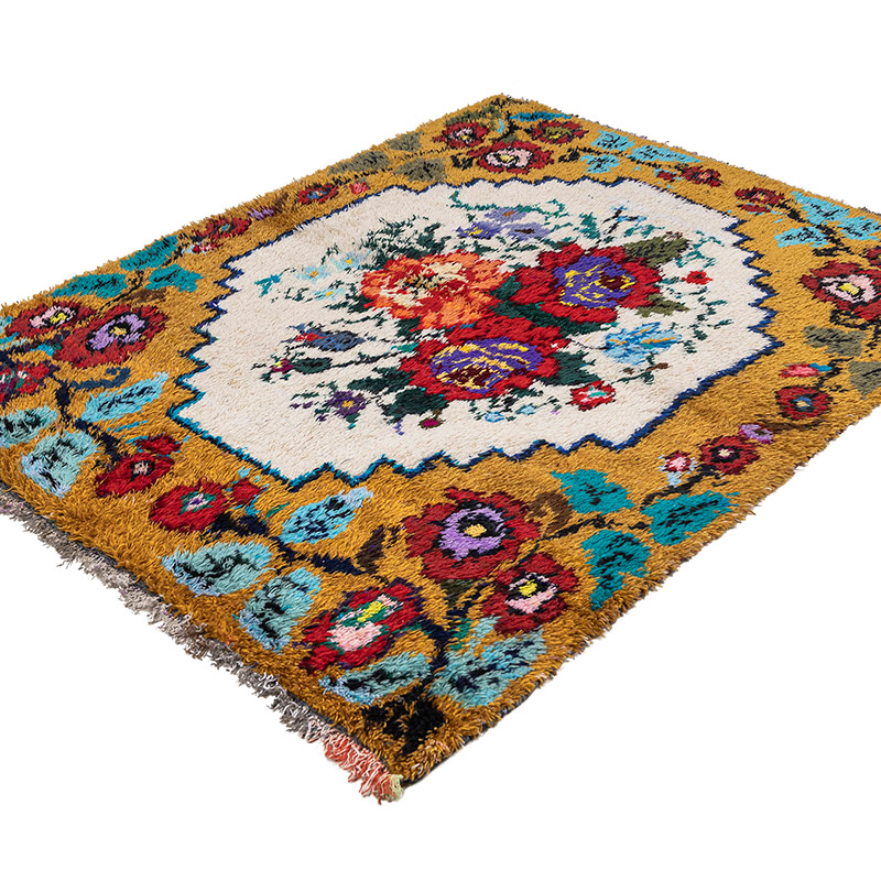 Alfombra Vintage de Anatolia Tulu - 163 cm x 205 cm - K0083821