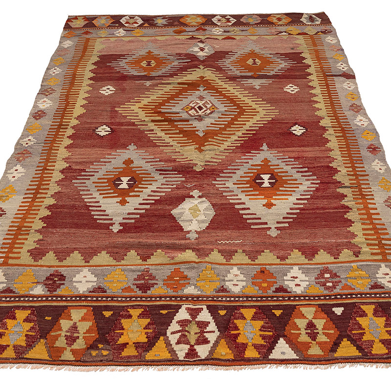 Alfombra Vintage Cal Kilim - 145 cm x 257 cm - K0083823