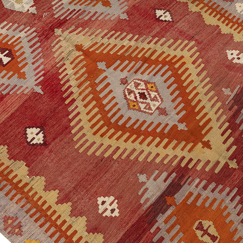 Alfombra Vintage Cal Kilim - 145 cm x 257 cm - K0083823