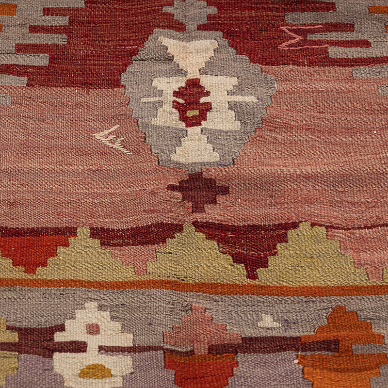 Alfombra Vintage Cal Kilim - 145 cm x 257 cm - K0083823