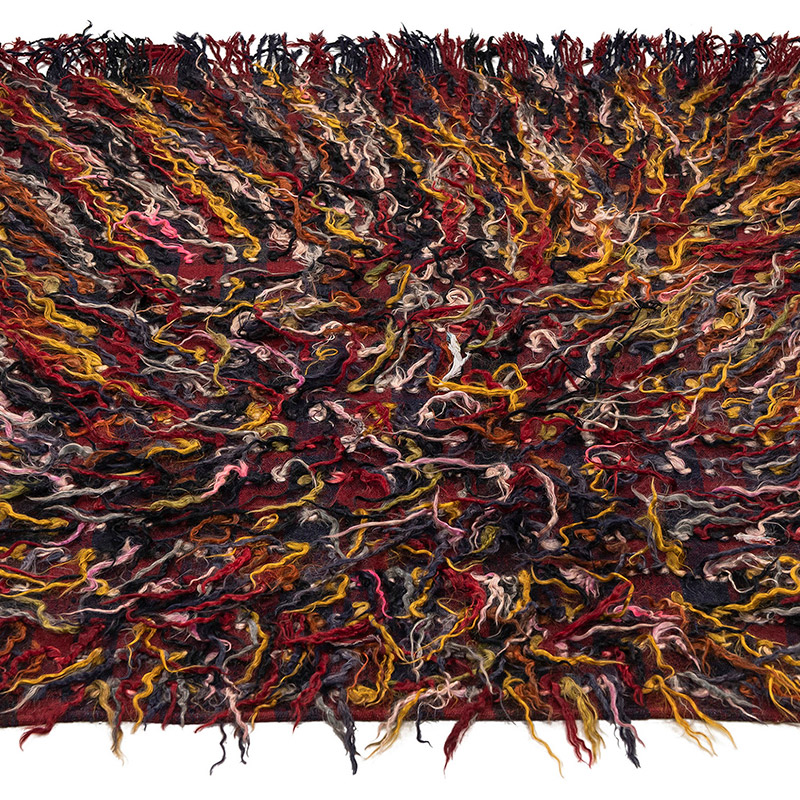 Alfombra Vintage de Anatolia Tulu - 128 cm x 150 cm - K0083825