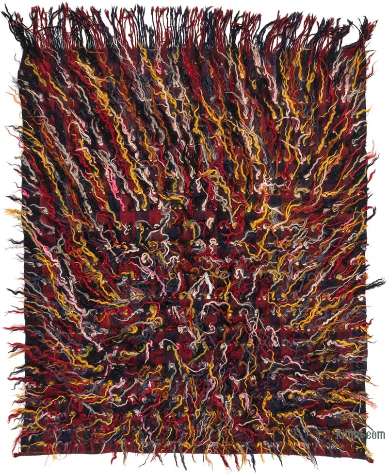 Alfombra Vintage de Anatolia Tulu - 128 cm x 150 cm - K0083825