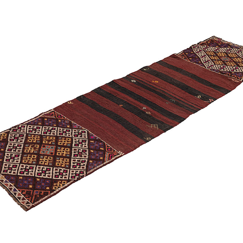 Vintage Bayburt Kilim Runner - 1' 11" x 6' 11" (23" x 83") - K0083826