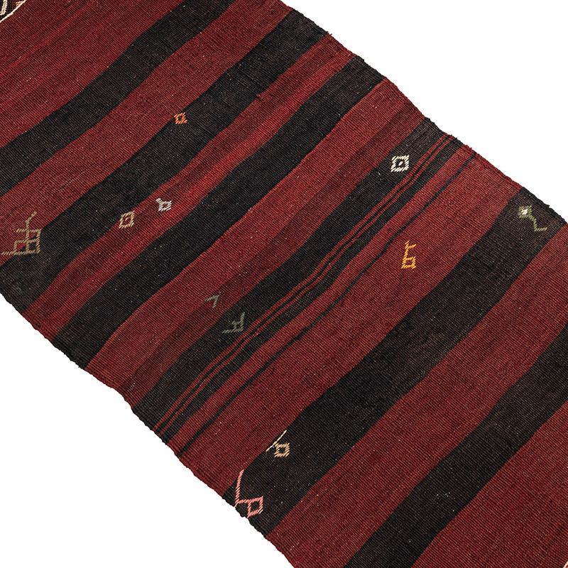 Vintage Bayburt Kilim Runner - 1' 11" x 6' 11" (23" x 83") - K0083826