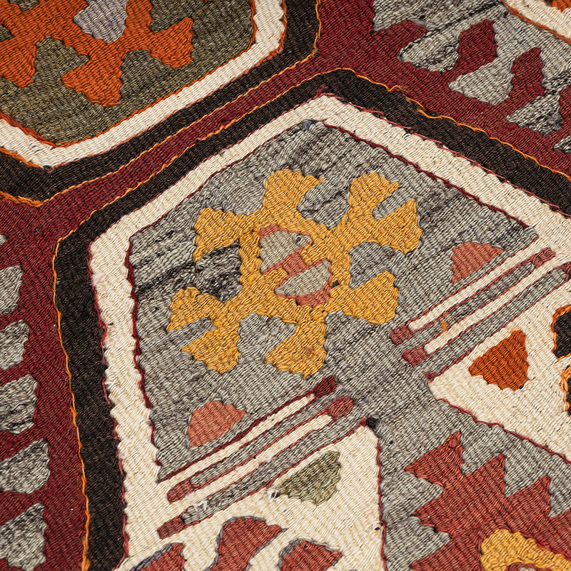 Vintage Mut Kilim Rug - 3'  x 4' 2" (36" x 50") - K0083827