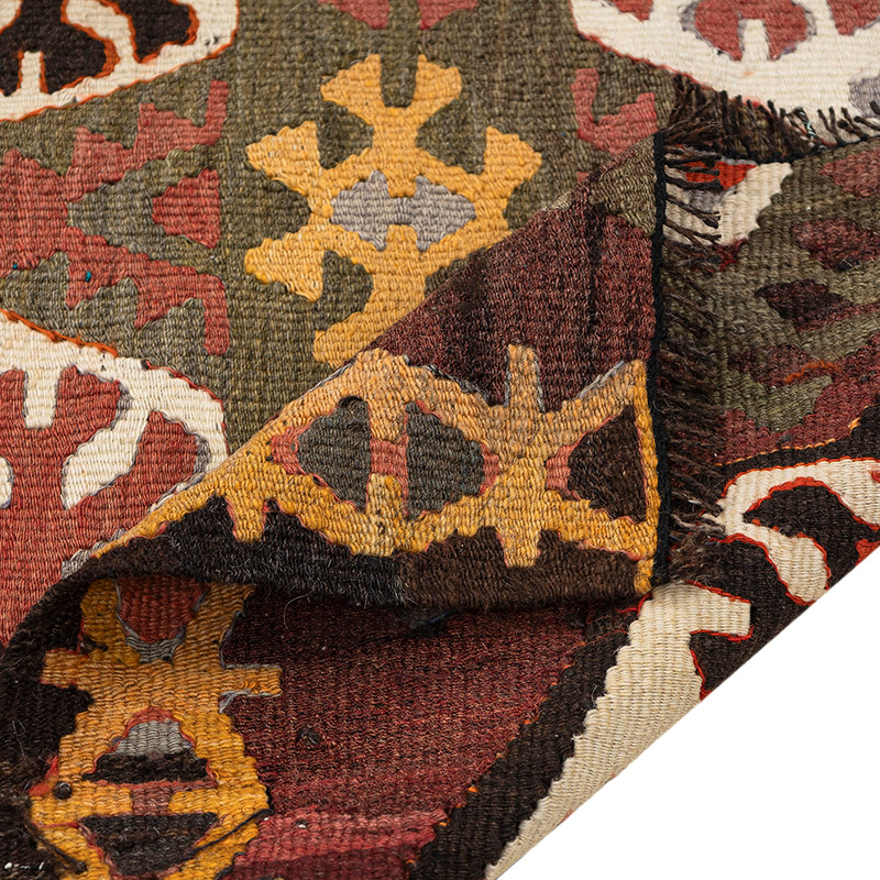 Vintage Mut Kilim Rug - 3'  x 4' 2" (36" x 50") - K0083827