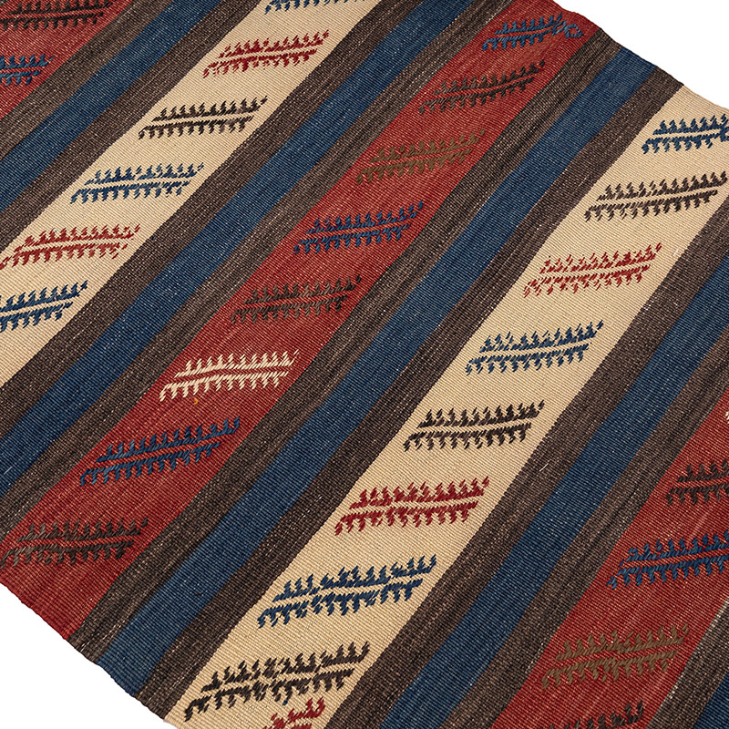 Vintage Sivas Kilim Runner - 3' 1" x 8' 7" (37" x 103") - K0083829