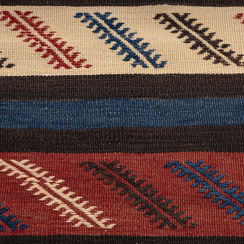 Vintage Sivas Kilim Runner - 3' 1" x 8' 7" (37" x 103") - K0083829