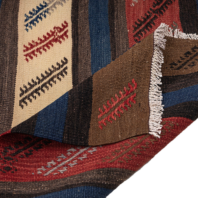 Vintage Sivas Kilim Runner - 3' 1" x 8' 7" (37" x 103") - K0083829