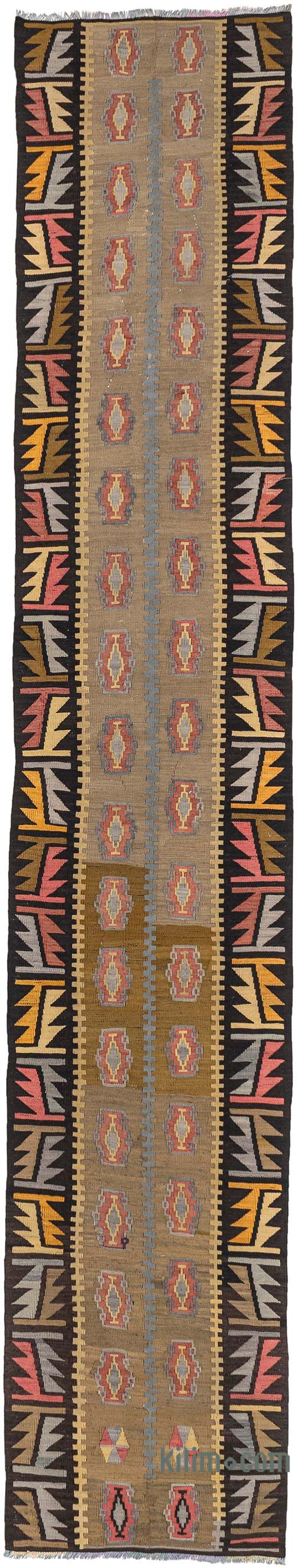 Corredor Vintage Kırsehir Kilim - 62 cm x 340 cm - K0083836