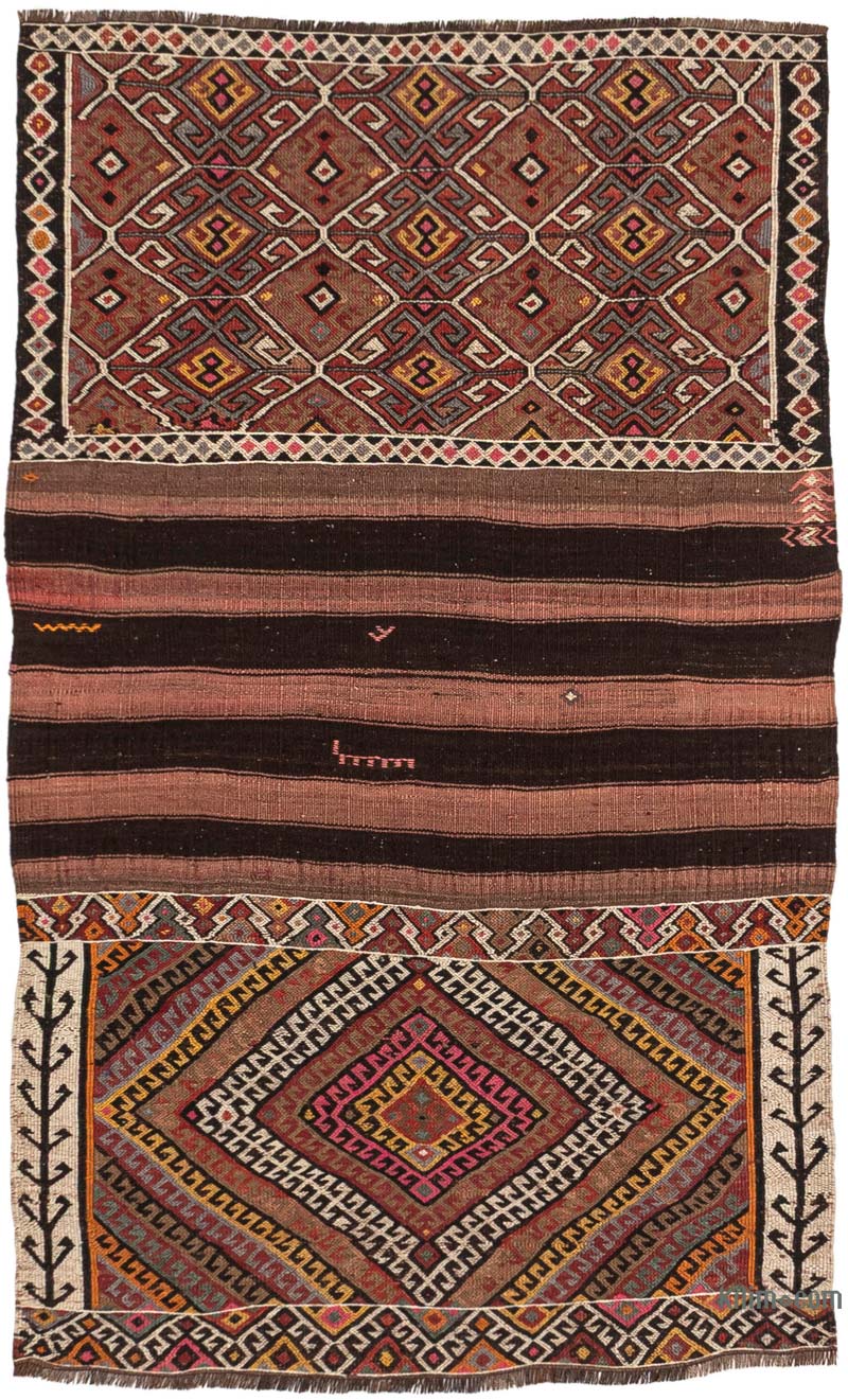 Alfombra Vintage Bayburt Kilim - 99 cm x 160 cm - K0083840