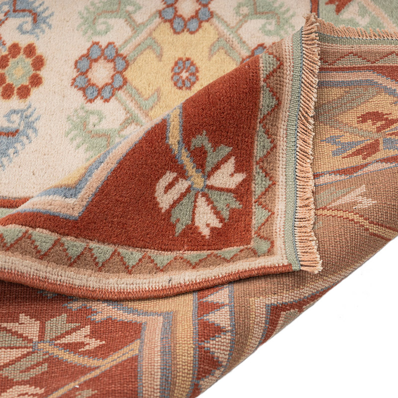 Alfombra Vintage Turca Anudada a Mano - 131 cm x 200 cm - K0083842