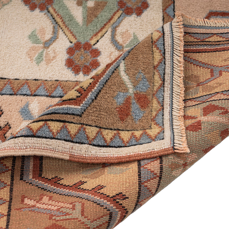 Alfombra Vintage Turca Anudada a Mano - 132 cm x 192 cm - K0083843